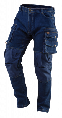 Spodnie robocze wzmocnione na kolanach XL DENIM