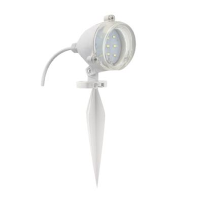 Lampa ogrodowa biała LED 3,5W regulowana IP65 zimnobiała 240lm 27cm HL283L Ideus 02535
