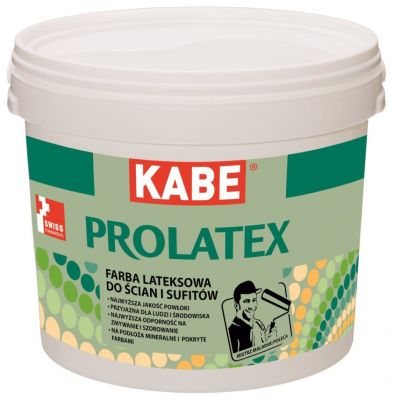 KABE Prolatex  2,5L mat - farba latexowa do ścian i sufitów