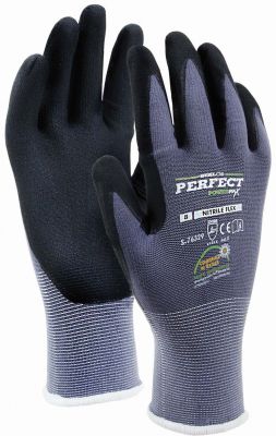 Rękawice nylonowe Nitrile flex - 7 powermax STALCO PERFECT