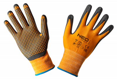 Rękawice robocze, nylon pokryty nitrylem, 4131 NEO