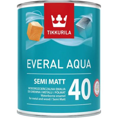 Emalia Akrylowa Tikkurila Everal Aqua Semi Matt 40 0,45l