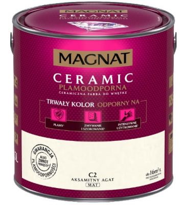 Farba ceramiczna Magnat Ceramic - aksamitny agat C2- 2.5L