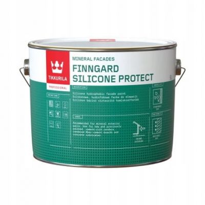 Farba elewacyjna Tikkurila Fingard Silicone Protect baza A/biała 9 L