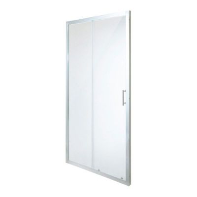 Drzwi prysznicowe przesuwne Onega 100 cm chrom/transparentne