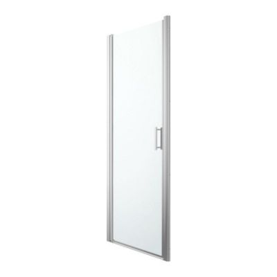 Drzwi prysznicowe uchylne GoodHome Beloya 80 cm chrom/transparentne