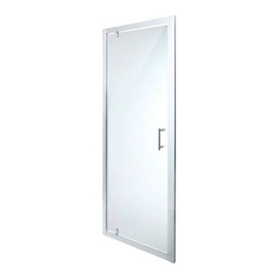 Drzwi prysznicowe wahadłowe Onega 70 cm chrom/transparentne