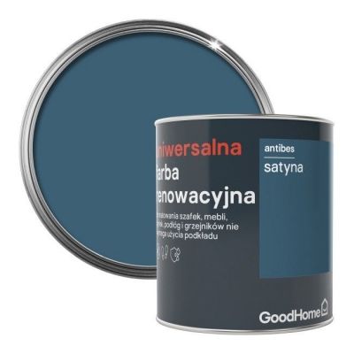 Farba renowacyjna uniwersalna GoodHome antibes satyna 0,75 l