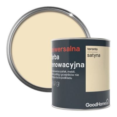 Farba renowacyjna uniwersalna GoodHome toronto satyna 0,75 l