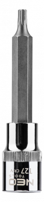 Końcówka Torx na nasadce 1/2", T27 x 100 mm NEO