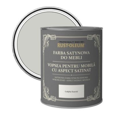 Farba do mebli Rust-Oleum gołębia szarość satyna 0,75 l