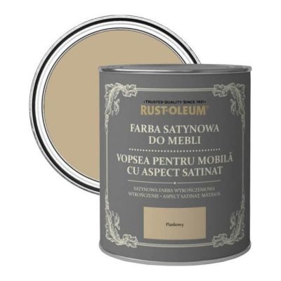 Farba do mebli Rust-Oleum piaskowy satyna 0,75 l