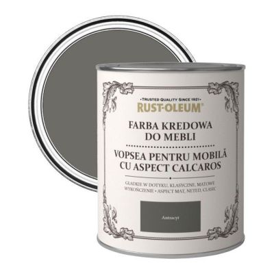 Farba kredowa do mebli Rust-Oleum antracyt 0,75 l