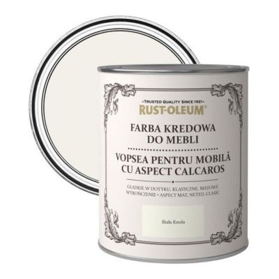 Farba kredowa do mebli Rust-Oleum biała kreda 0,75 l