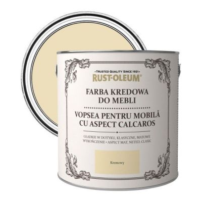 Farba kredowa do mebli Rust-Oleum kremowy 2,5 l