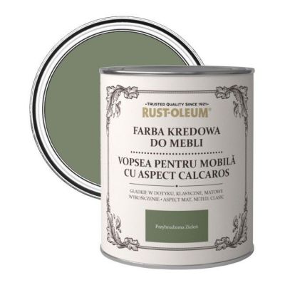 Farba kredowa do mebli Rust-Oleum przybrudzona zieleń 0,75 l