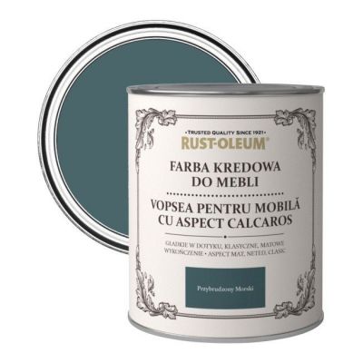 Farba kredowa do mebli Rust-Oleum przybrudzony morski 0,75 l