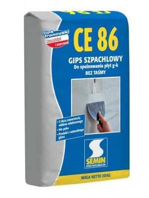 Gips szpachlowy CE-86 Semin 20 kg