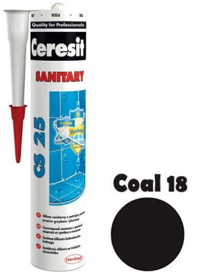 Silikon Ceresit CS-25 coal 18 280 ml