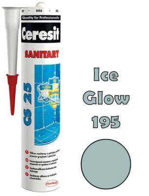 Silikon Ceresit CS-25 ice glow 195 280 ml