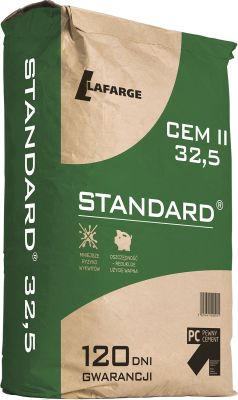 Cement workowany Lafarge Standard 25 kg