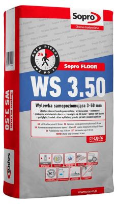 Wylewka samopoziomująca WS 3.50 Sopro 25 kg