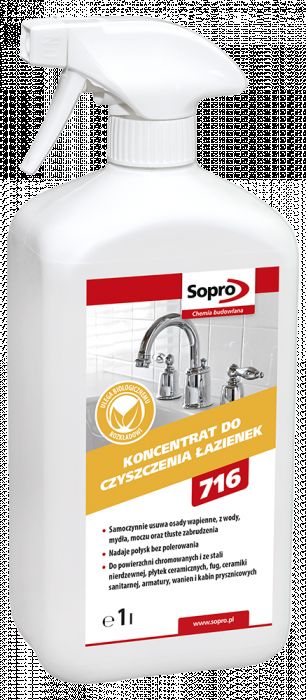 Sopro SR 716 1L - Koncentrat do czyszczenia  łazienek