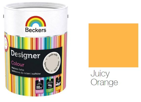 Beckers Designer Colour 5L - Juicy Orange