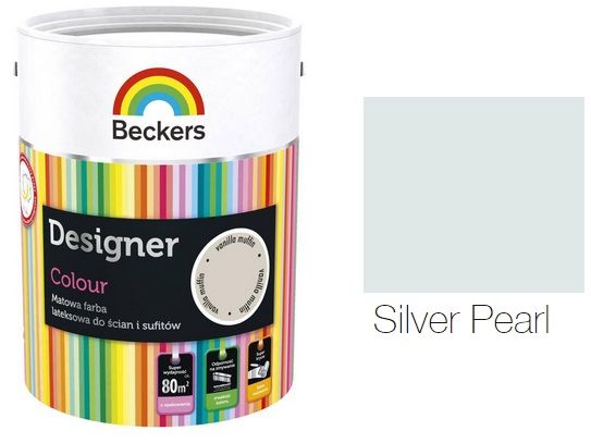 Beckers Designer Colour 5L - Silver Pearl