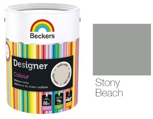 Beckers Designer Colour 5L - Stony Beach
