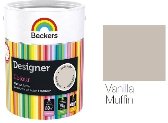 Beckers Designer Colour 5L - Vanilla Muffin