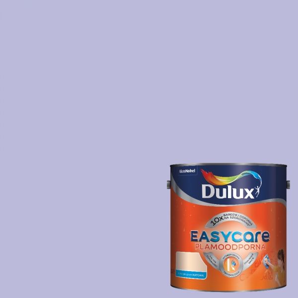 DULUX EasyCare Liliowa Magia 2,5 L - Farba do ścian i sufitów