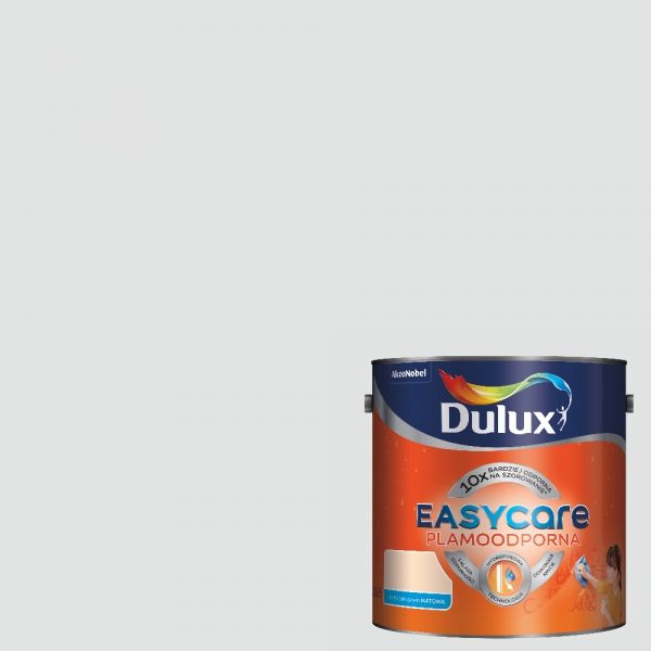 DULUX EasyCare Szlachetna Platyna 2,5 L - Farba do ścian i sufitów