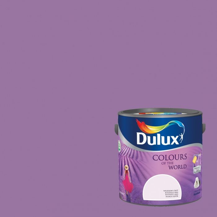 DULUX Kolory Świata Lawendowa Dolina 5 L - Farba do ścian i sufitów