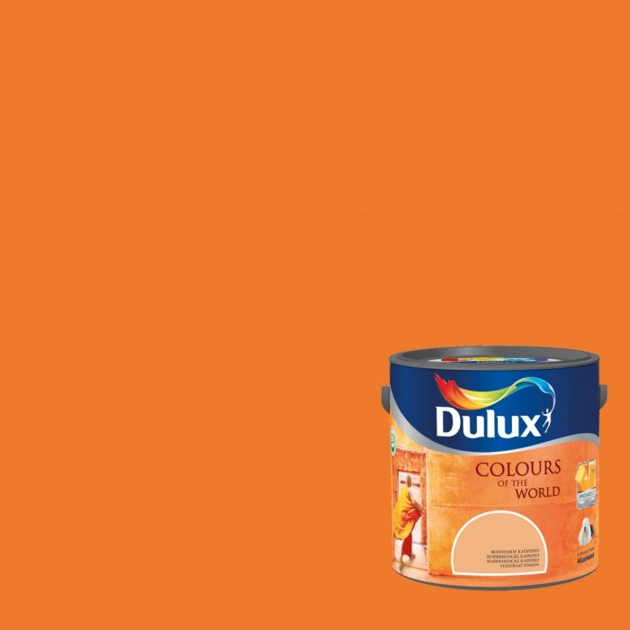 DULUX Kolory Świata Serce Tybetu 2,5 L - Farba do ścian i sufitów