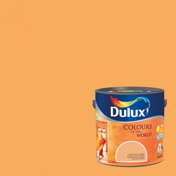 DULUX Kolory Świata Suszone Morele 5 L - Farba do ścian i sufitów