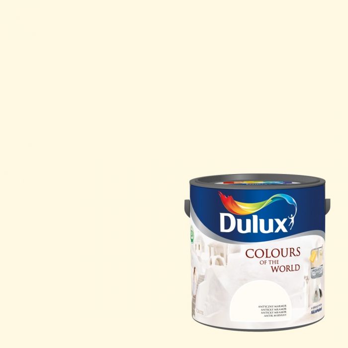 DULUX Kolory Świata Słońce Hellady 2,5 L - Farba do ścian i sufitów