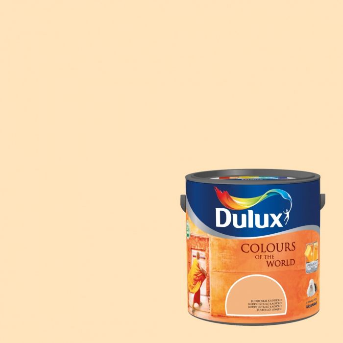 DULUX Kolory Świata Złoty Posąg 2,5 L - Farba do ścian i sufitów