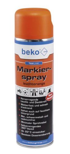 Beko Marker spray 500ml pomarańczowy - spray do znakowania
