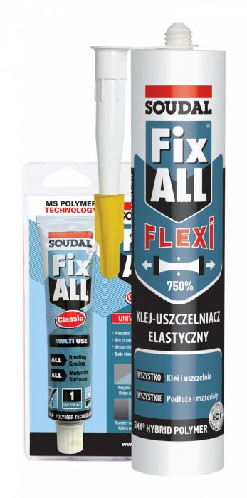 Klej montażowy Soudal FIX ALL Flexi 290ml - brąz