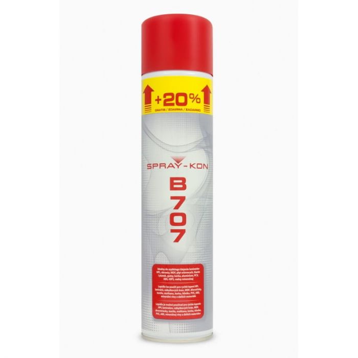 SPRAY-KON Klej kontaktowy B707 +20% aerozol 600ml