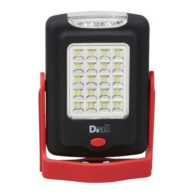 Lampka Diall 20 LED czerwona 150 lm 3 AAA