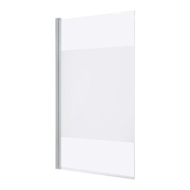 Parawan nawannowy GoodHome Calera 1-częściowy 140 x 85 cm dekor biały