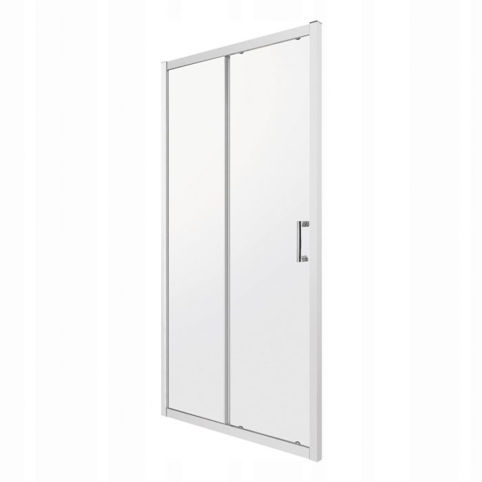 Drzwi natryskowe Kerra Zoom przezroczyste EASY CLEAN 100 cm