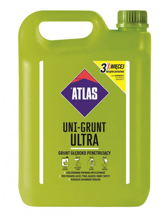 Emulsja gruntująca UNI-GRUNT ULTRA Atlas 5 kg
