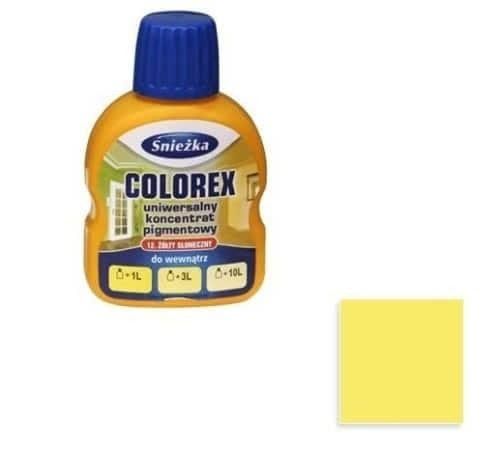 Pigment barwiący Śnieżka Colorex 100 ml żółty słoneczny