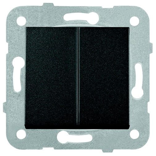 Łącznik żaluzjowy 2-przyciskowy Viko Panasonic Novella czarny