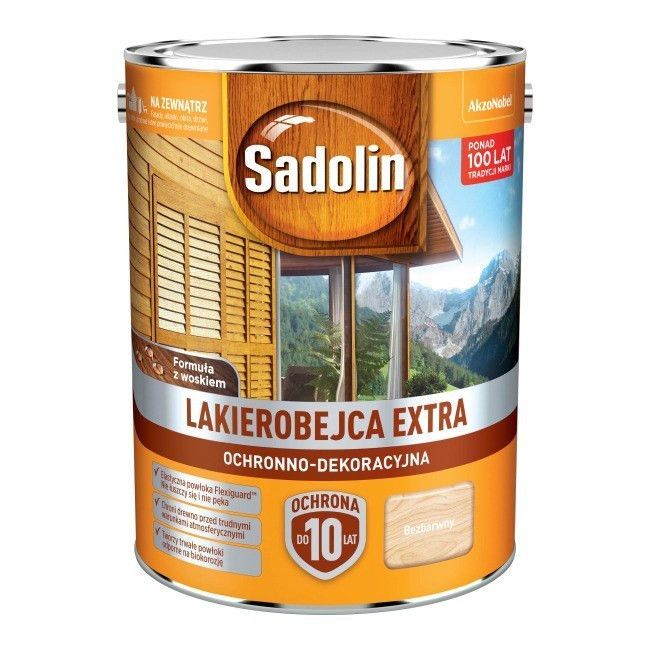 Lakierobejca Sadolin Extra bezbarwna 5 l