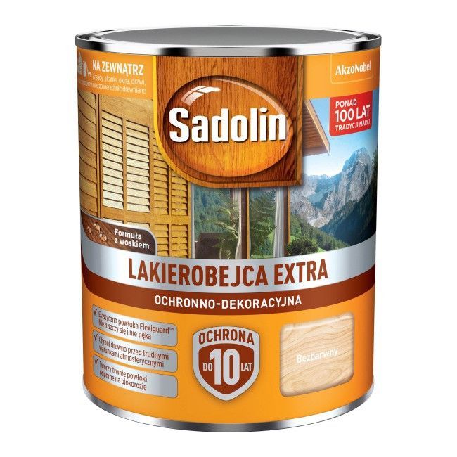 Lakierobejca Sadolin Extra bezbarwny 0,75 l