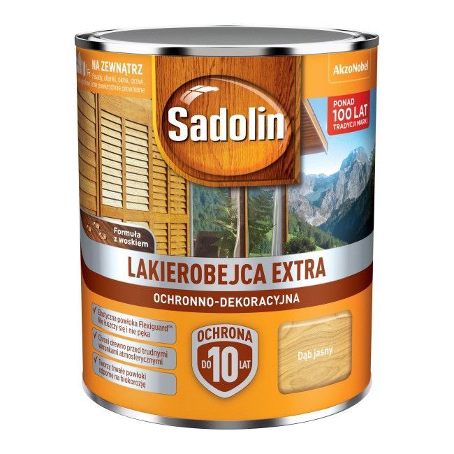 Lakierobejca Sadolin Extra dąb jasny 0,75 l